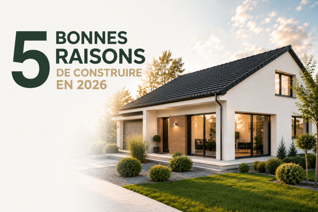 5 bonnes raisons de faire construire en 2026